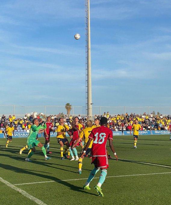 Selección Colombia Sub-20 empata en juego amistoso.