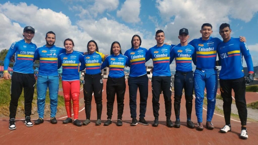 Selección Colombia de BMX lista par Sudamericano en Ecuador.