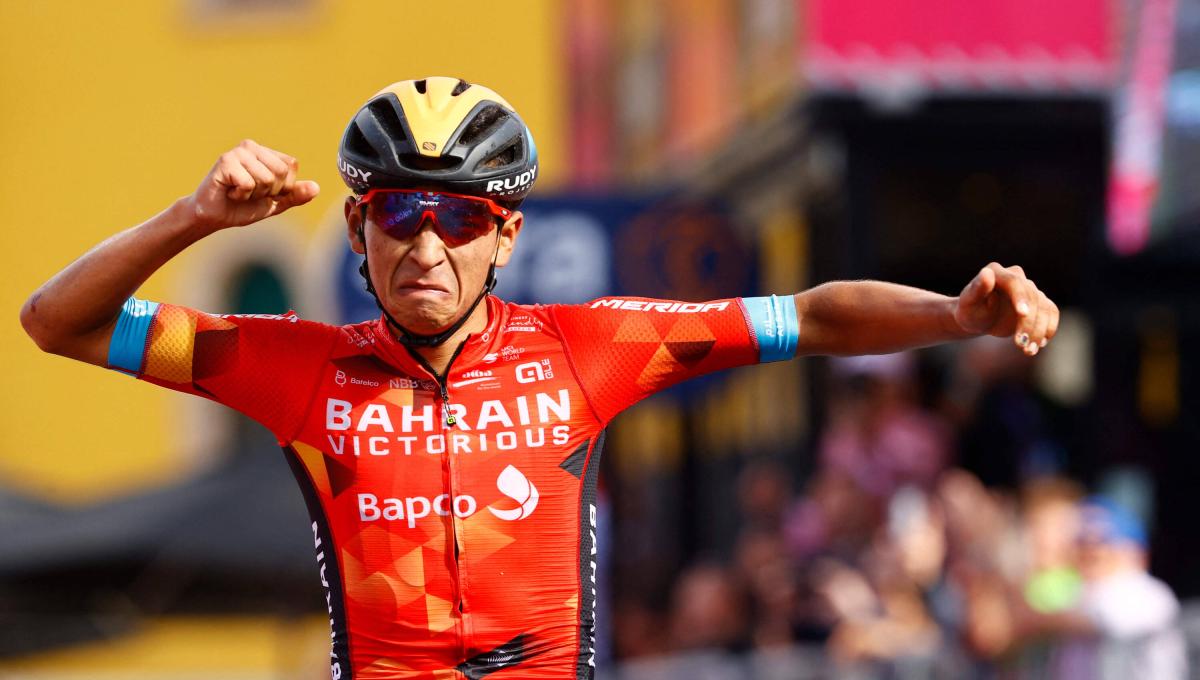 Santiago Buitrago renueva con el Bahrain-Victorious.