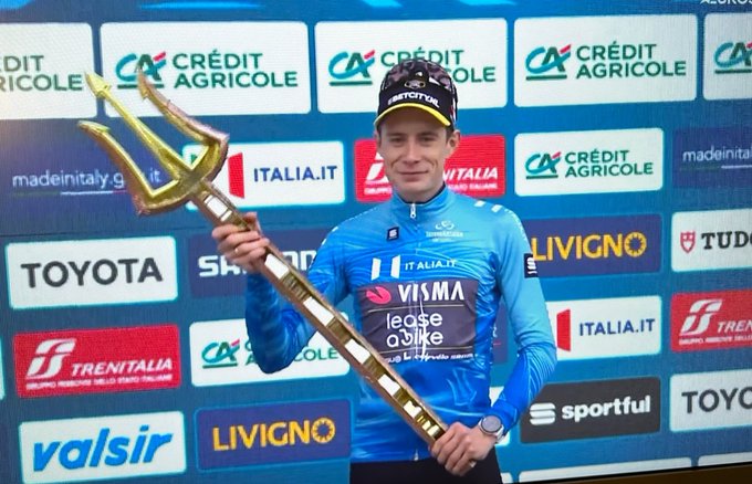 Tirreno-Adriático: Jonas Vingegaard se título campeón.