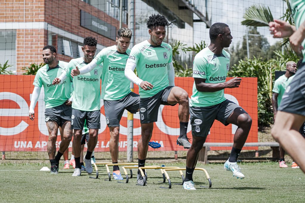 Entrenamiento Atlético Nacional