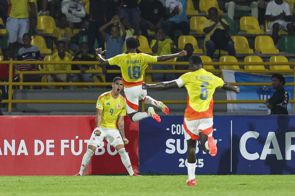 Colombia finalista del Sudamericano Sub-17.