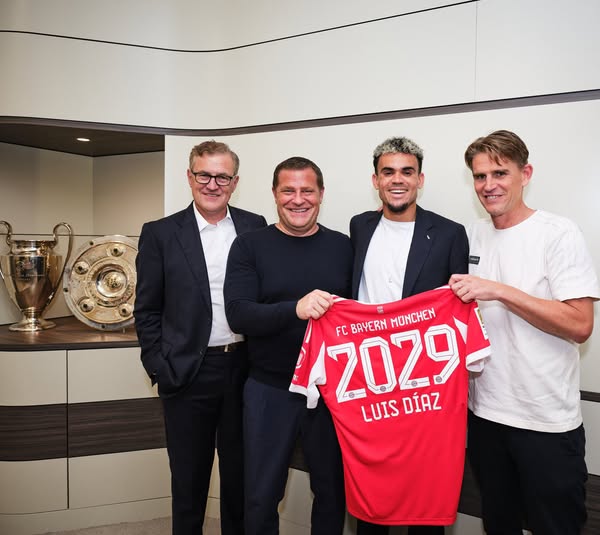 Lucho Díaz fue presentado como nuevo jugador del Bayern Munich.