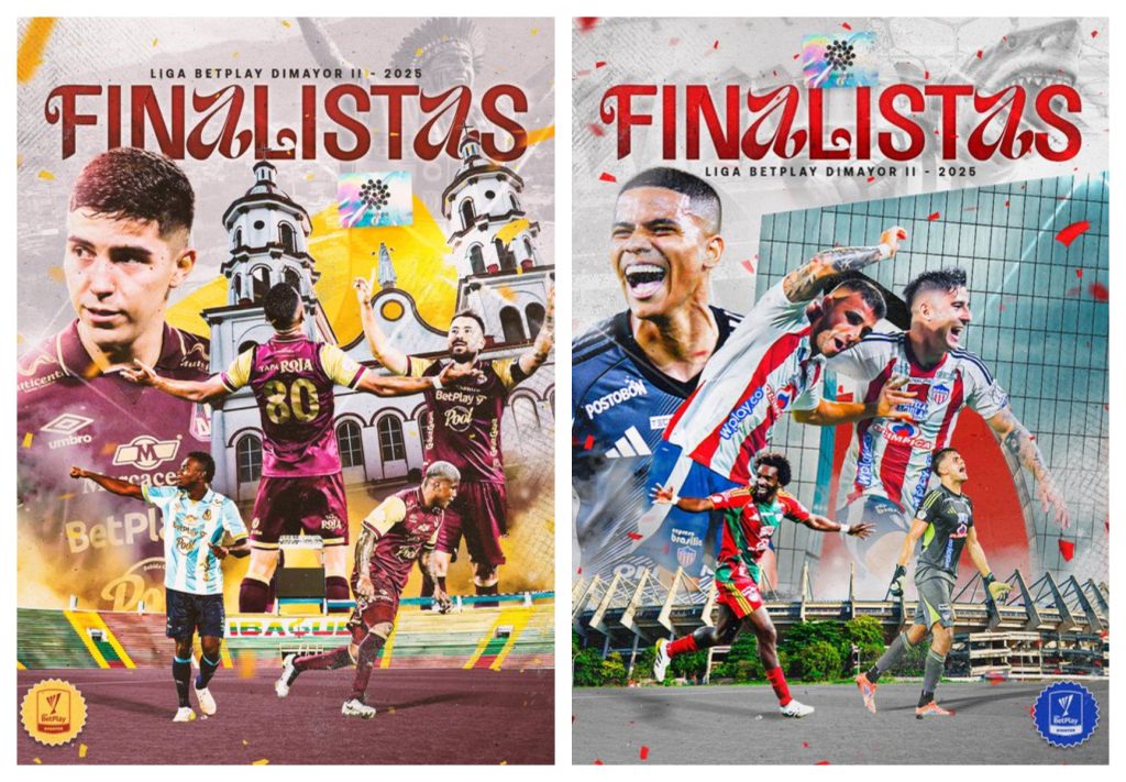 Tolima y Junior disputarán el título del fútbol colombiano.